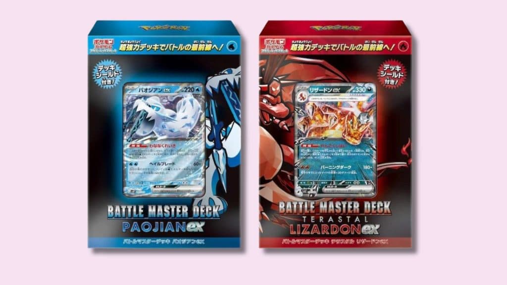 Pokemon TCG Battle Decks.