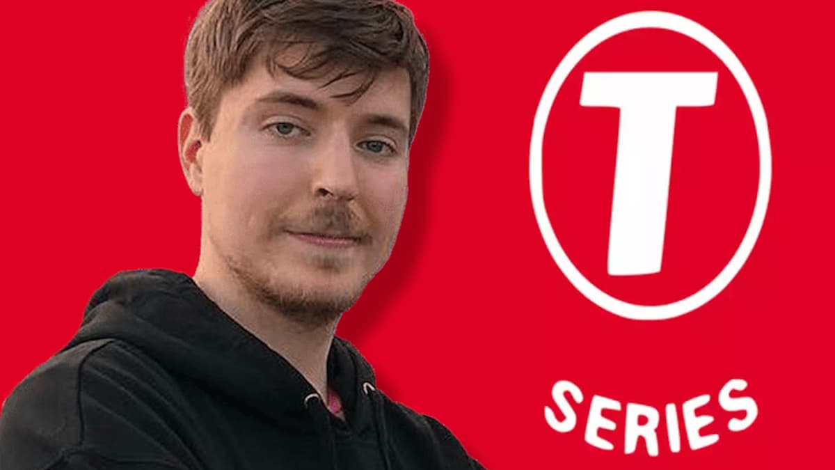 mrbeast vs tseries on youtube