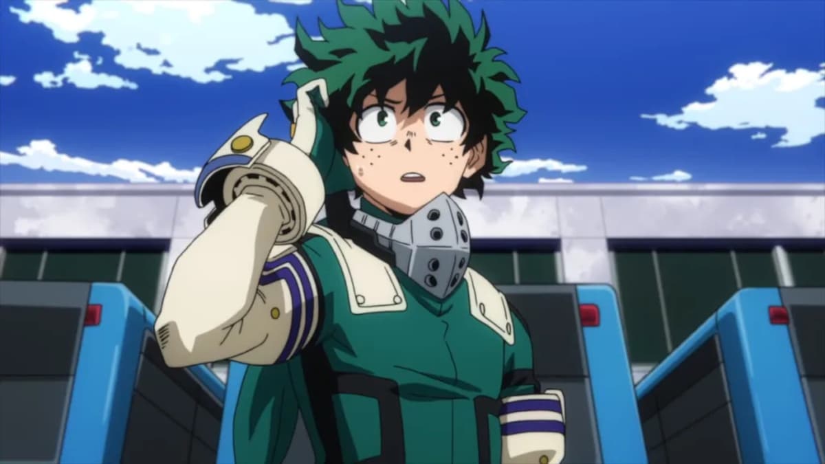 Deku in My Hero Academia