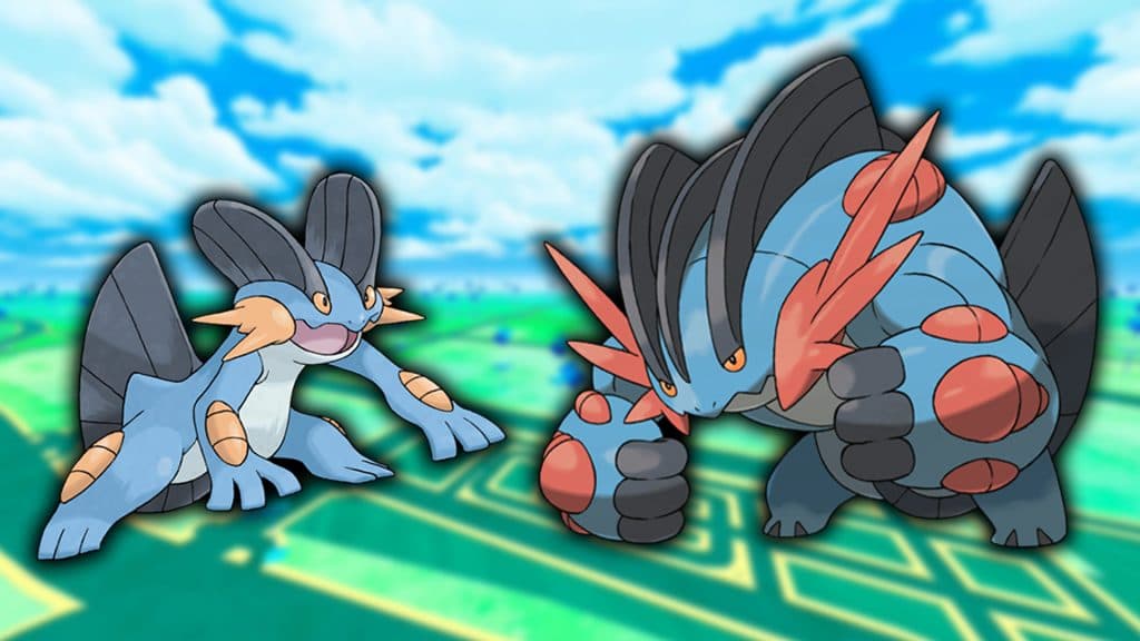 swanpert mega swampert pokemon go