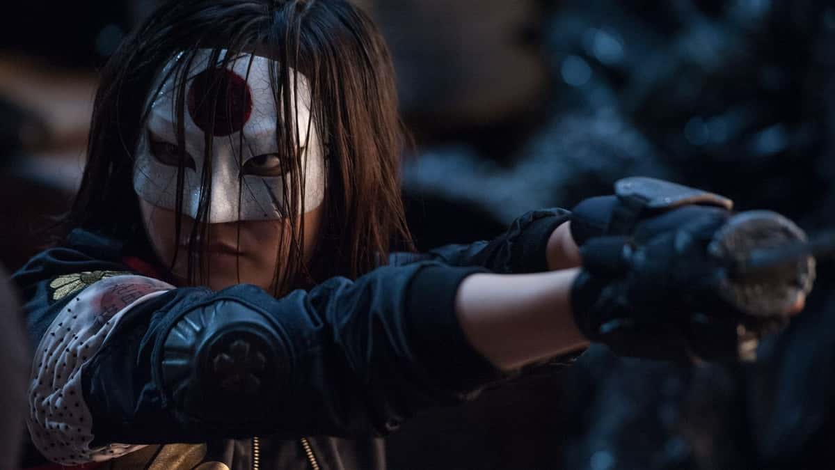 Karen Fukuhara as Katana in Suicide Squad