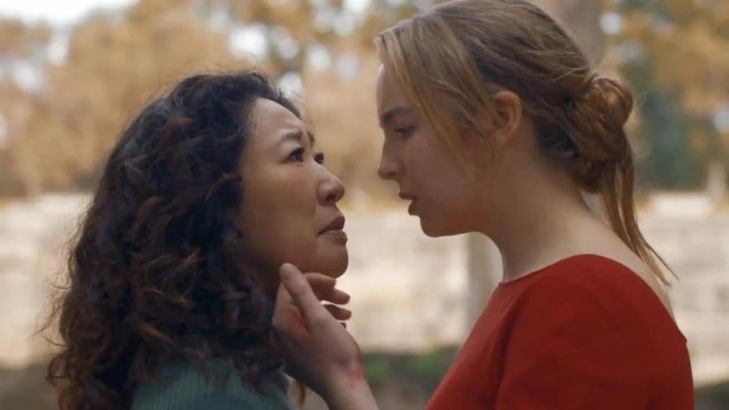 Eve and Villanelle in Killing Eve