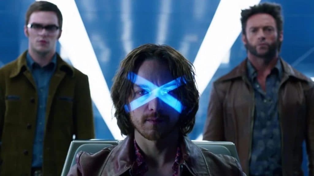 Professor X, Beast, and Wolverine in X-Men: Days of Future Past