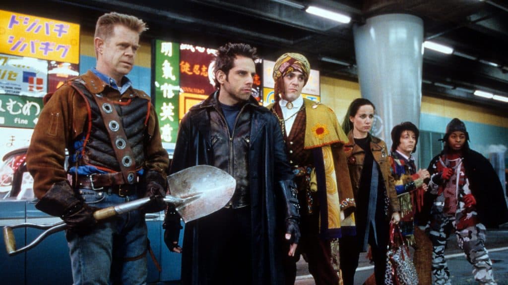 The cast of Mystery men