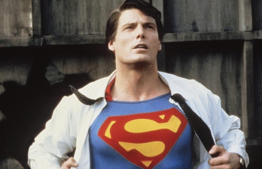 Christopher Reeve as Superman