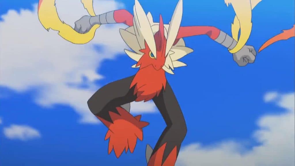 mega blaziken pokemon