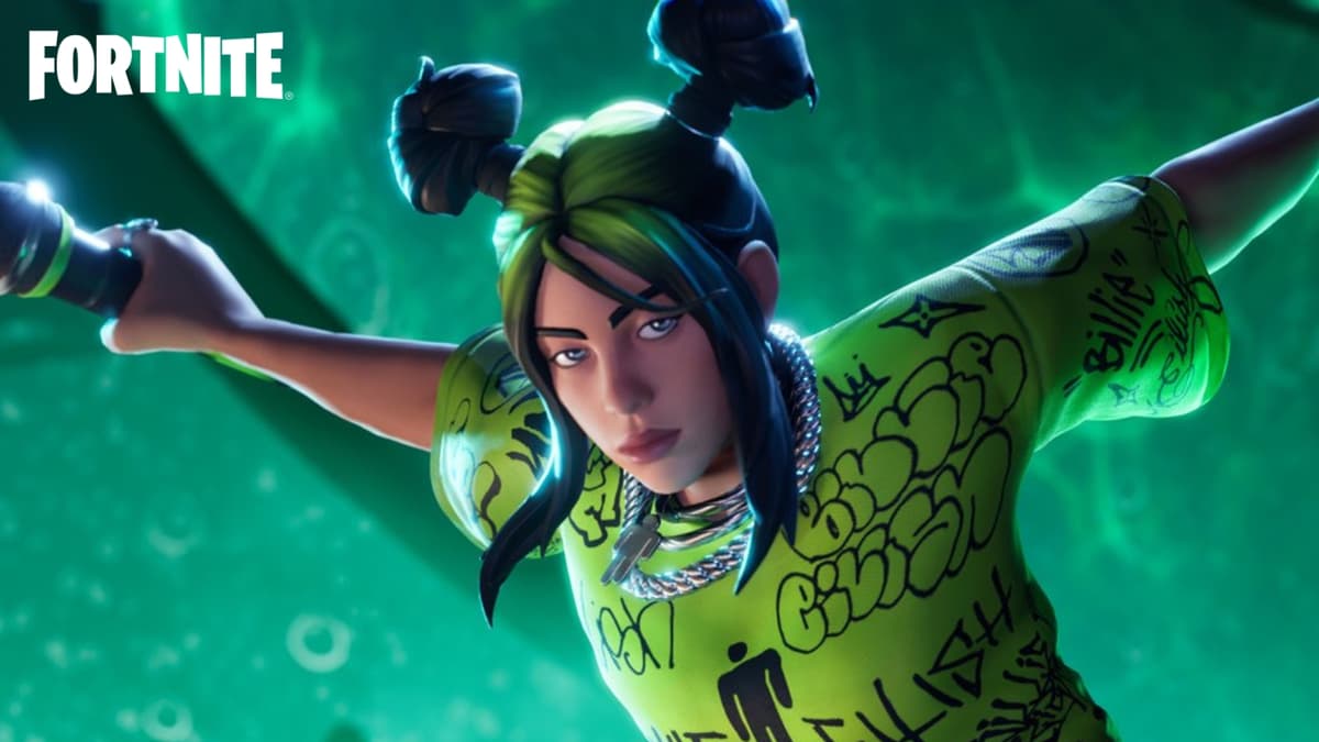 Billie Eilish Fortnite skin