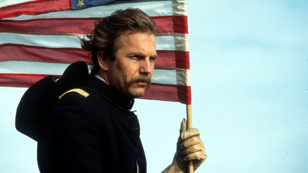 Kevin Costner in Dances with Wolves