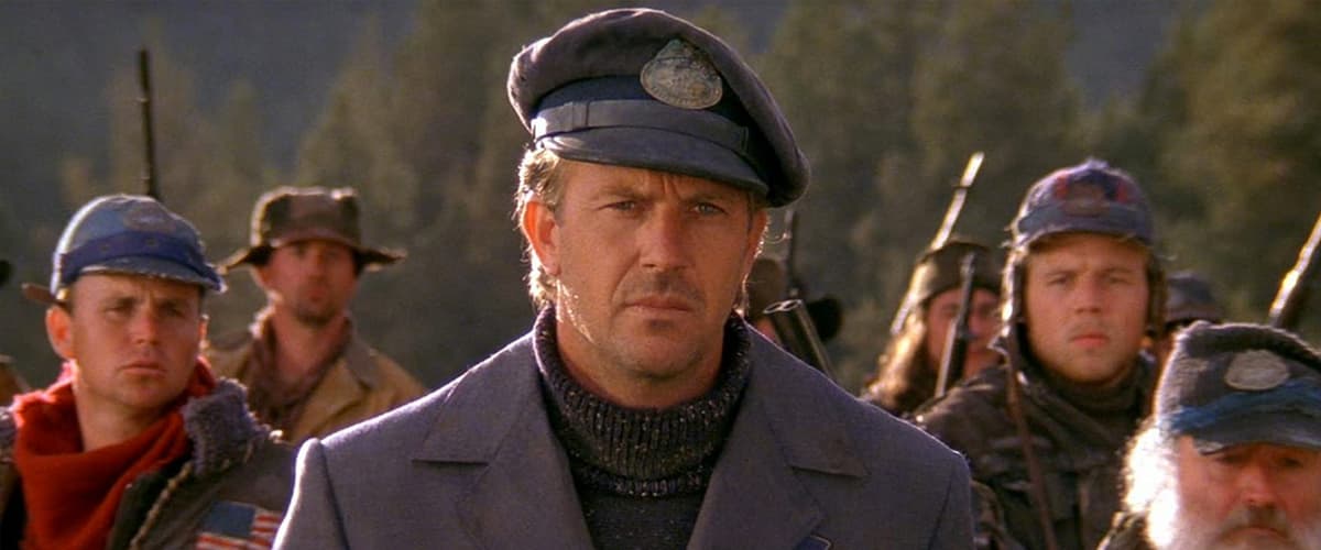 Kevin Costner in The Postman.