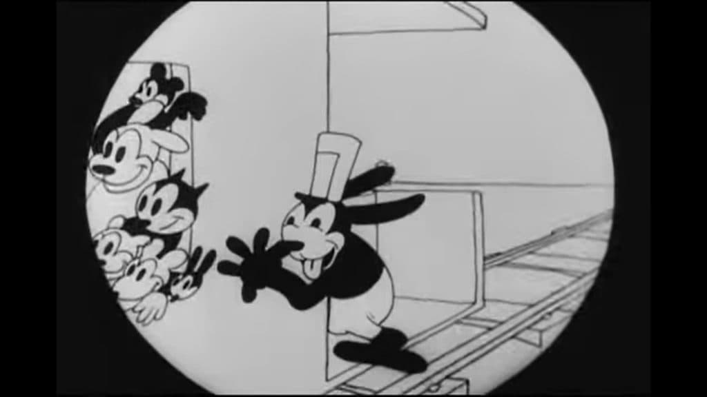 oswald the lucky rabbit trolley troubles