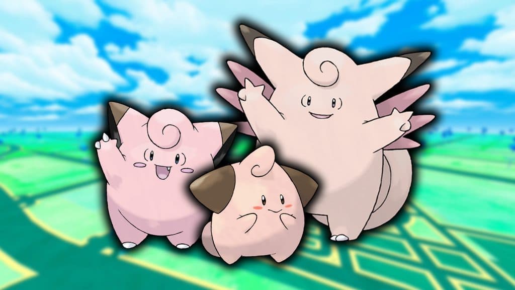 pokemon go cleffa clefairy clefable