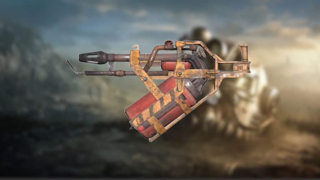 An image of Flamer in Fallout 76. 