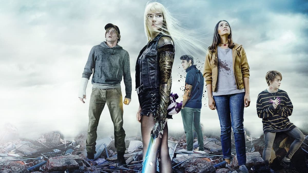 The New Mutants cast in an official poster.