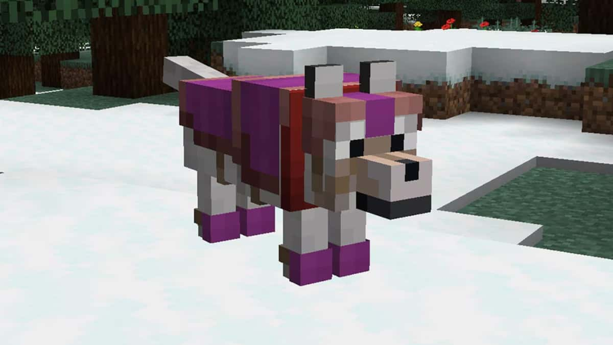 Minecraft wolf armor