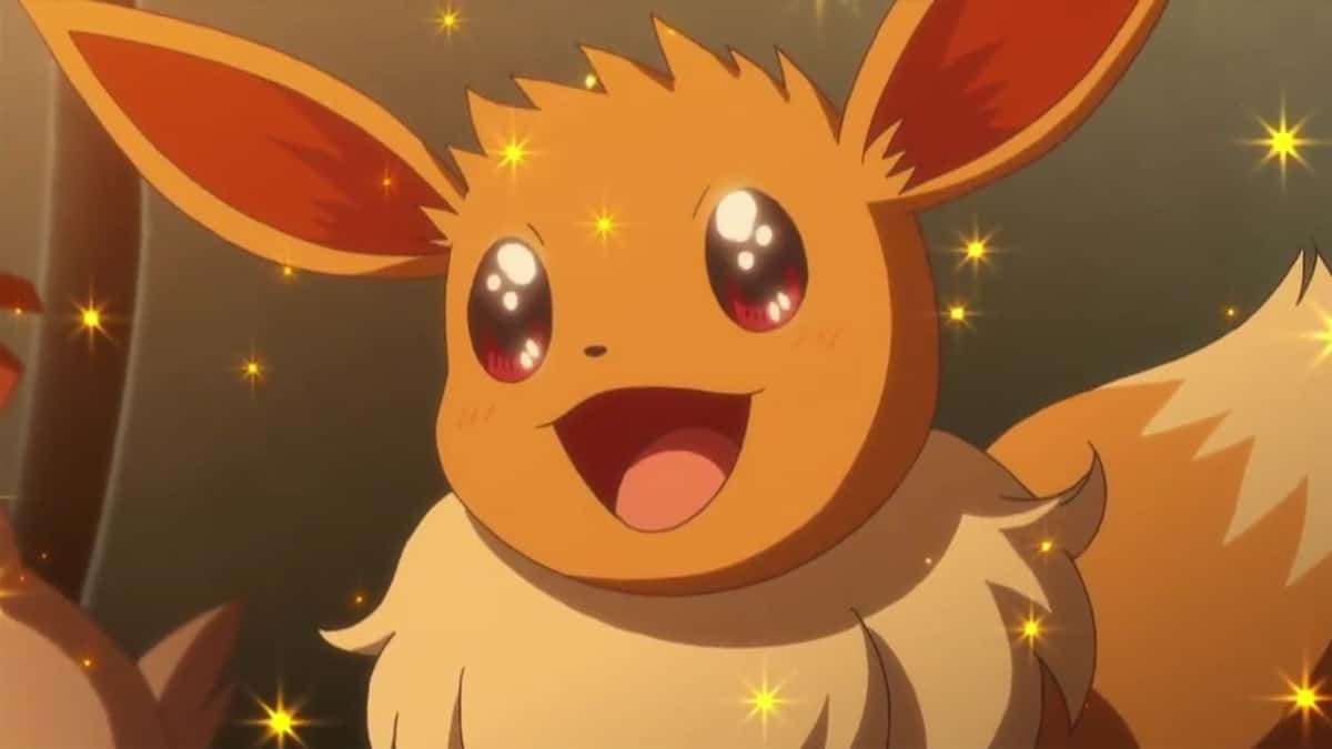 Eevee from Pokemon anime.