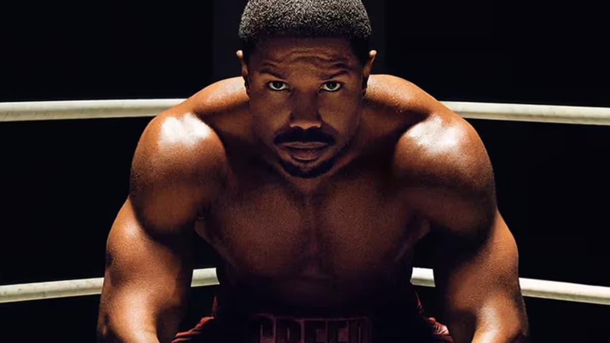 Michael B. Jordan in Creed as Adonis Johnson.