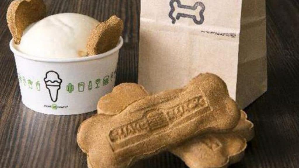 Shake Shack have a range of dog treats.