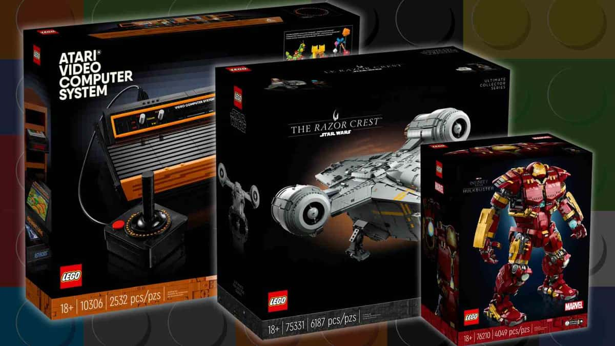 Three of the LEGO sets available at great deals at several stores