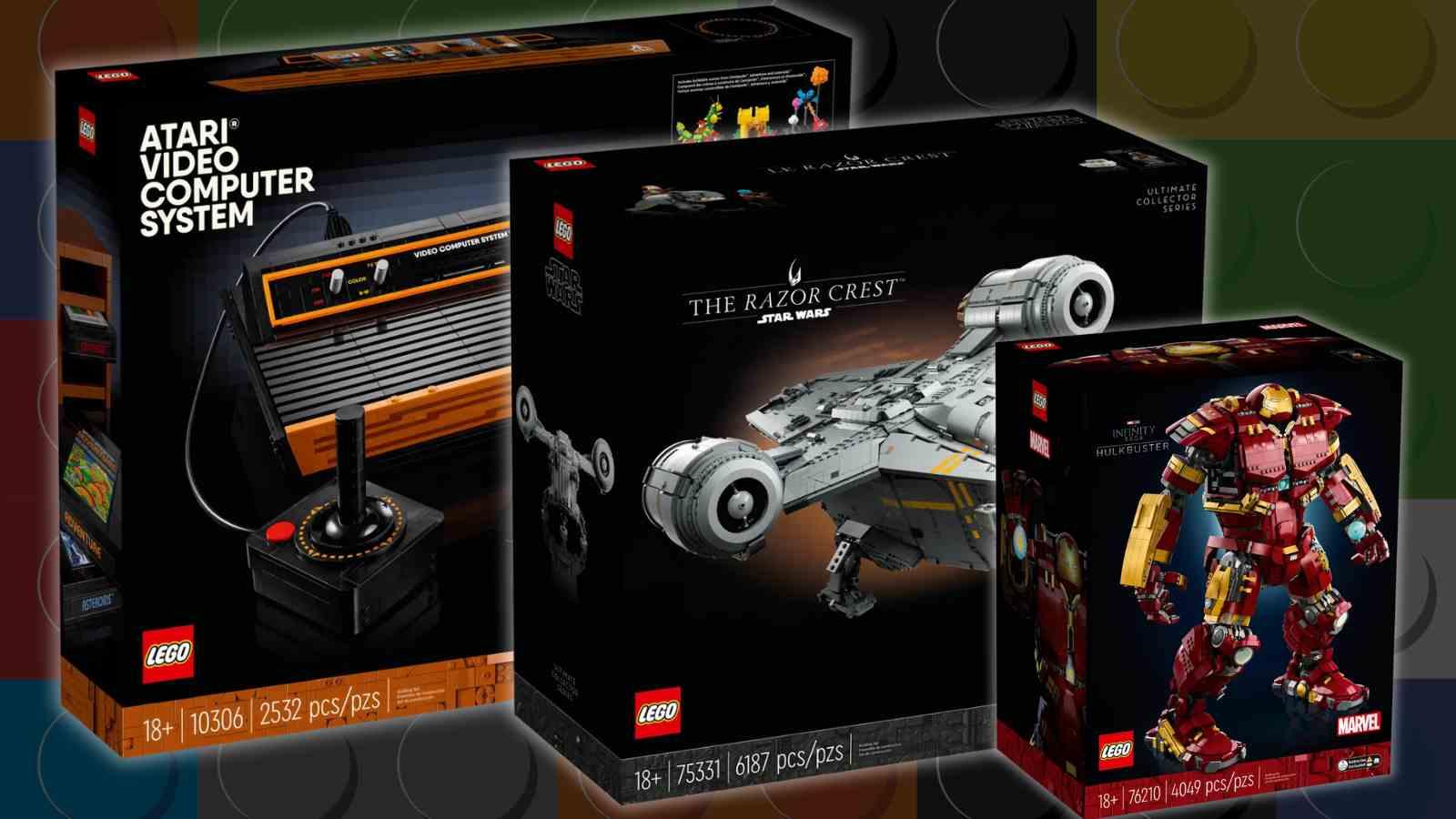 Three of the LEGO sets available at great deals at several stores