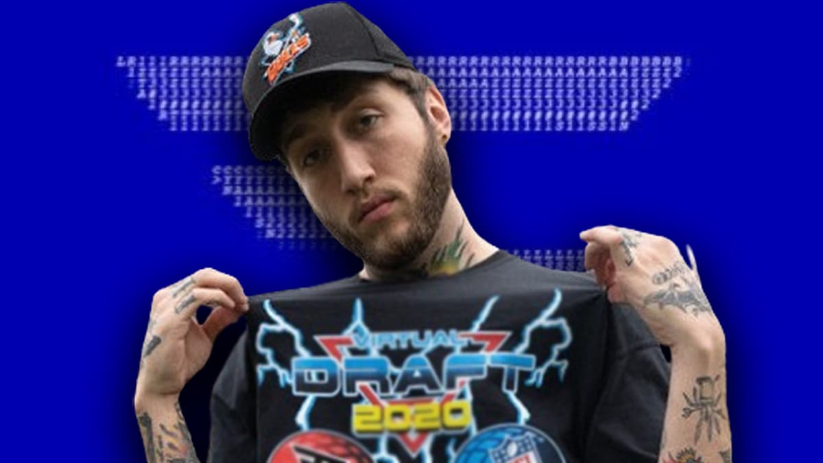 faze banks in front of "reboot" logo