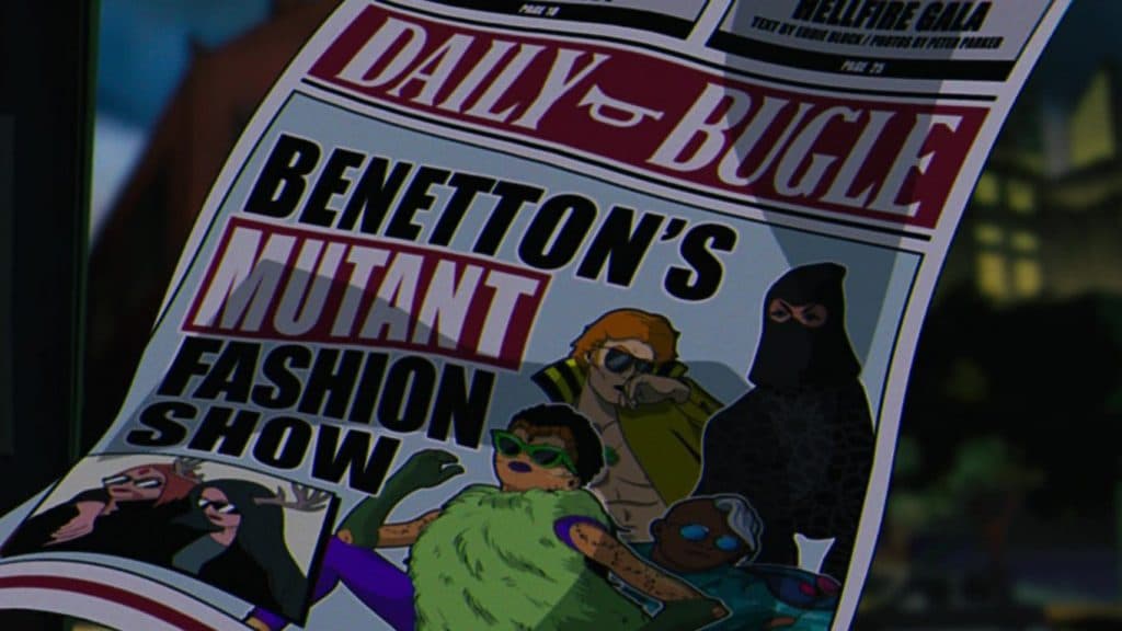 X-Men '97 newspaper