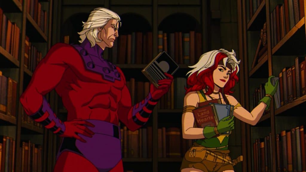 X-Men '97 Rogue and Magneto in the Savage Land