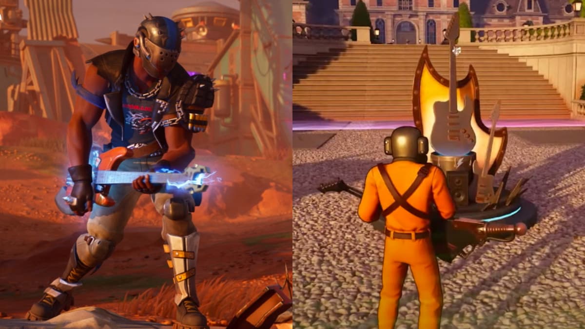 Fortnite Jam at Jam Statues in Chapter 5 Season 3.