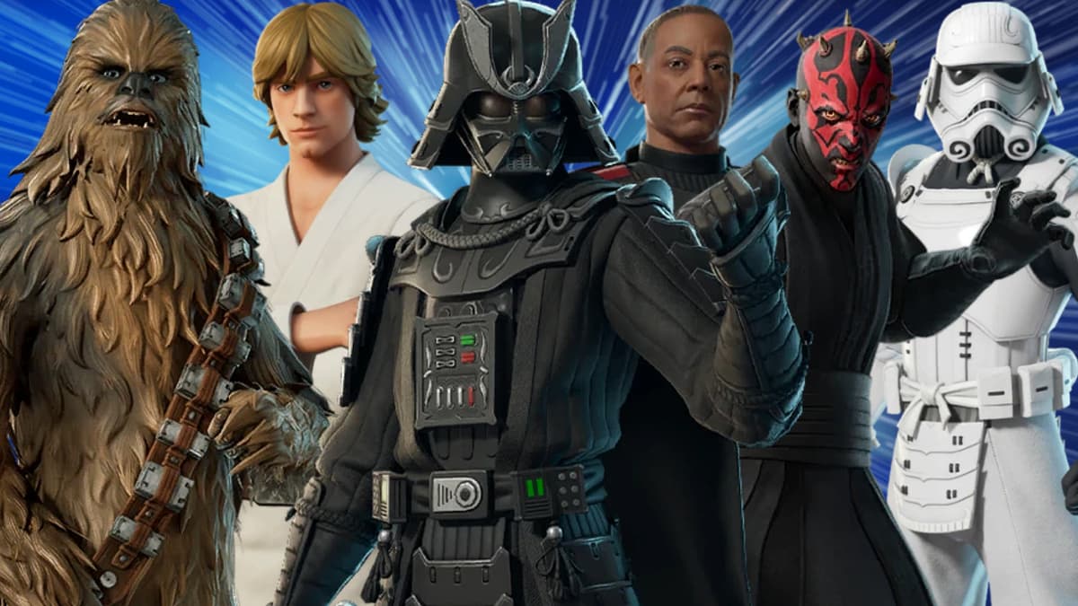 Fortnite Star Wars skins.