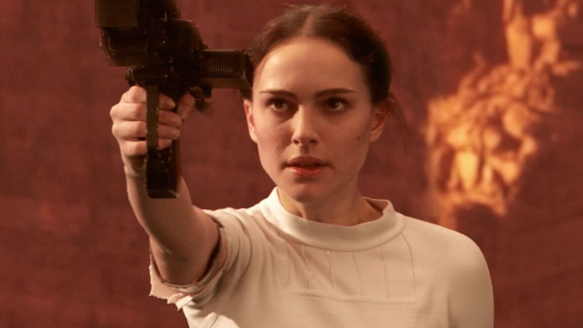 Natalie Portman as Padme Amidala in Attack of the Clones