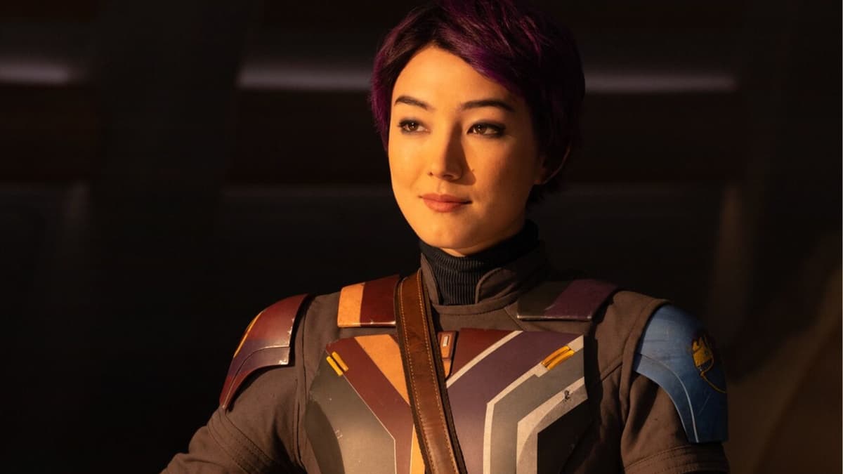 Natasha Liu Bordizzo as Sabine Wren in Ahsoka.