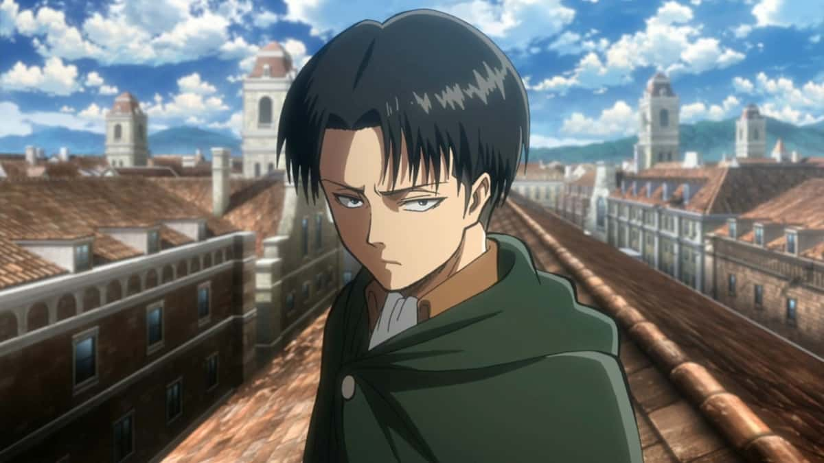 Levi Ackerman in Attack on Titan