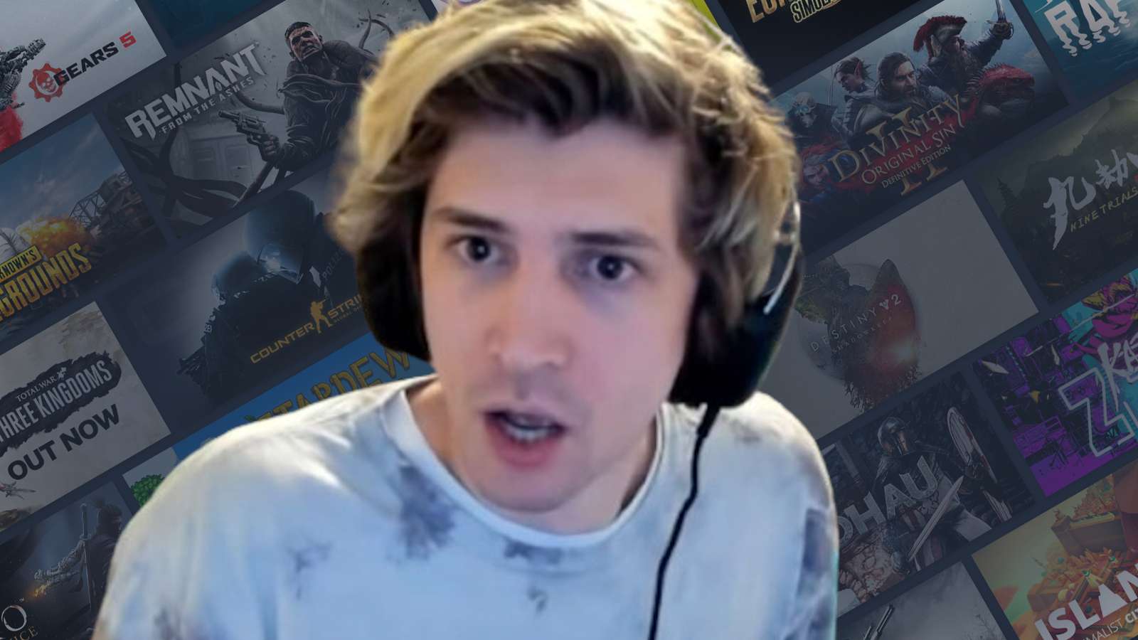 xQc baffled after seeing how much money he’s spent on Steam Dexerto