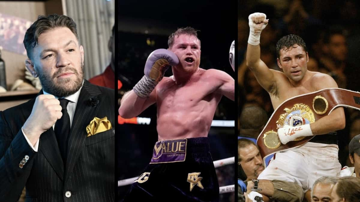 Conor McGregor believes there is only one way to settle the bad blood between boxing legends Canelo Alvarez and Oscar De La Hoya.