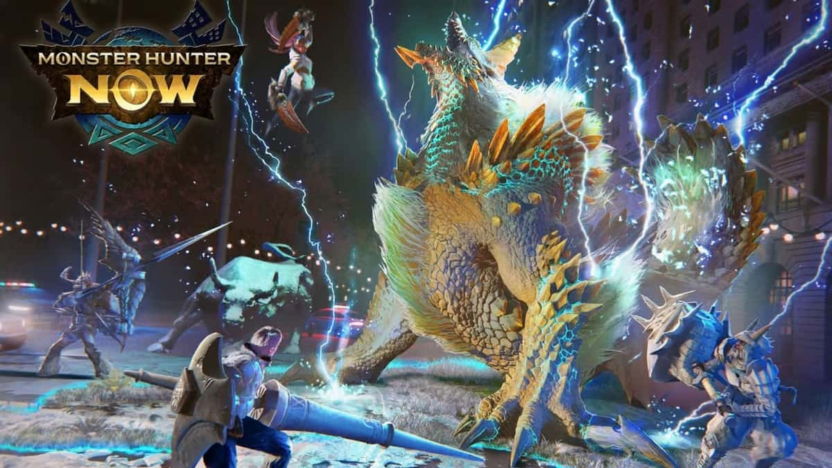 Zinogre in Monster Hunter Now