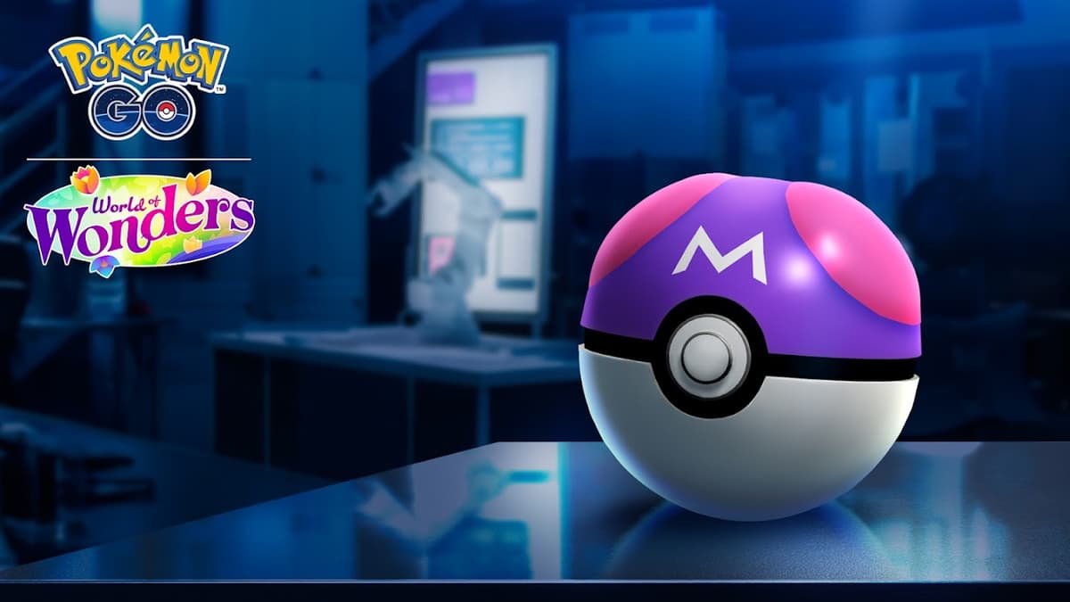 World of Wonders Master Ball Pokemon Go