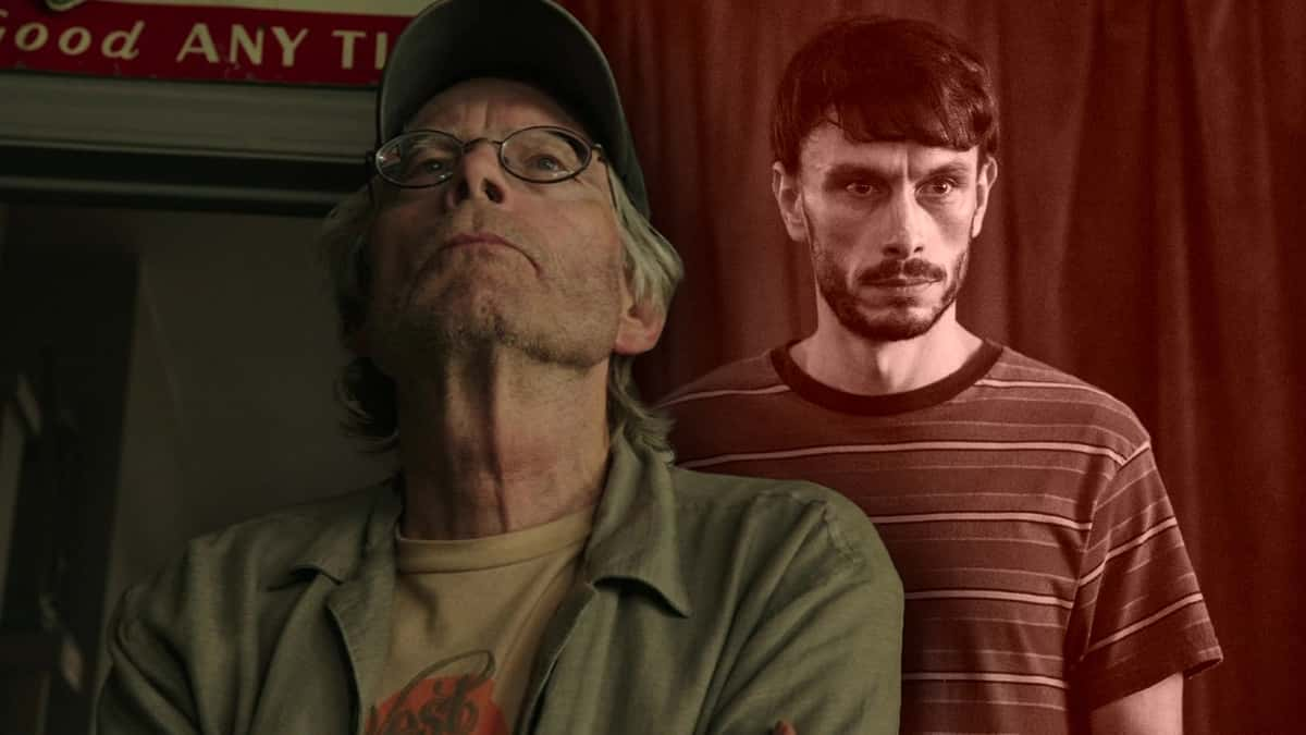 Stephen King and Richard Gadd in Baby Reindeer