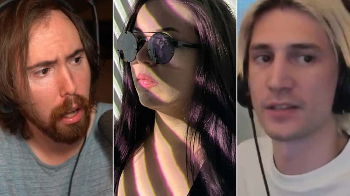 asmongold next to kaceytron and xqc