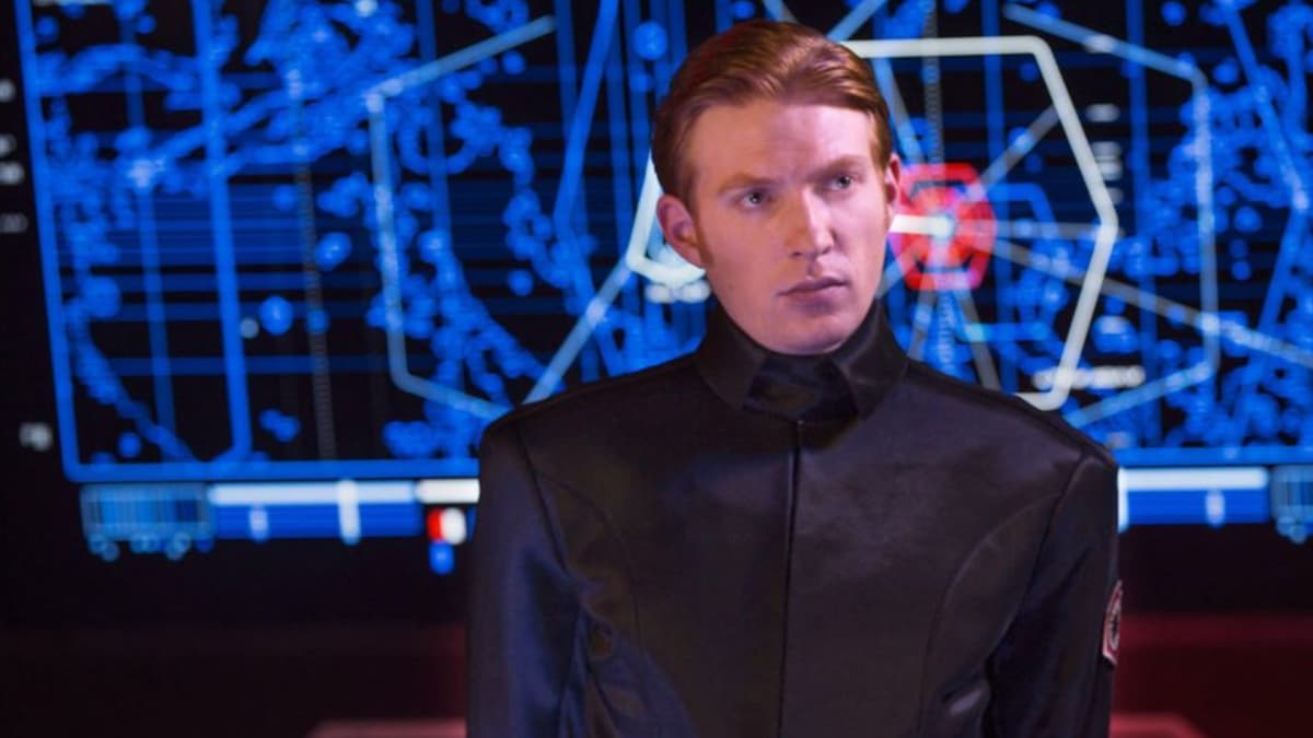 General Hux in Star Wars The Last Jedi.