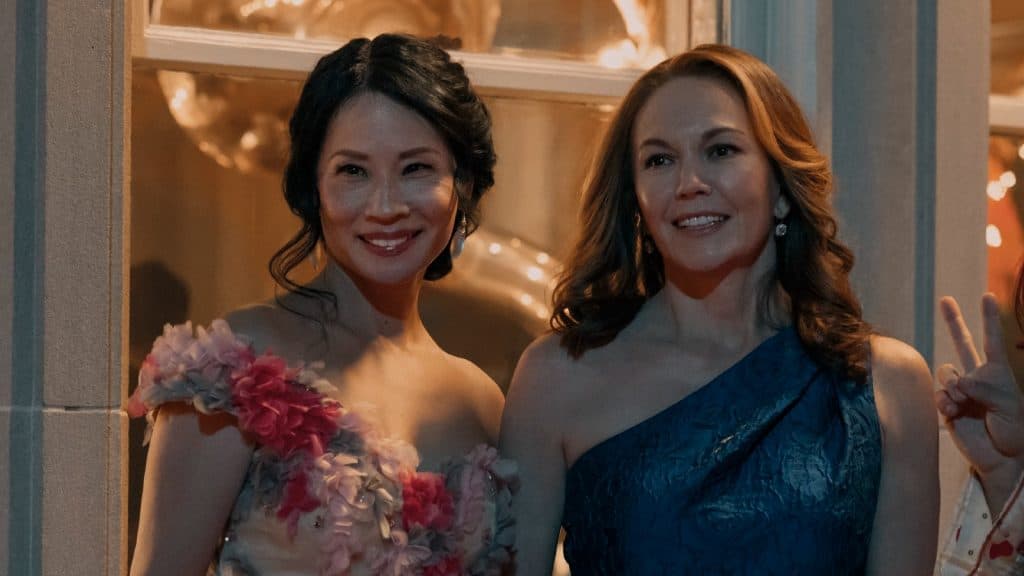 Lucy Liu and Diane Lane in A Man in Full