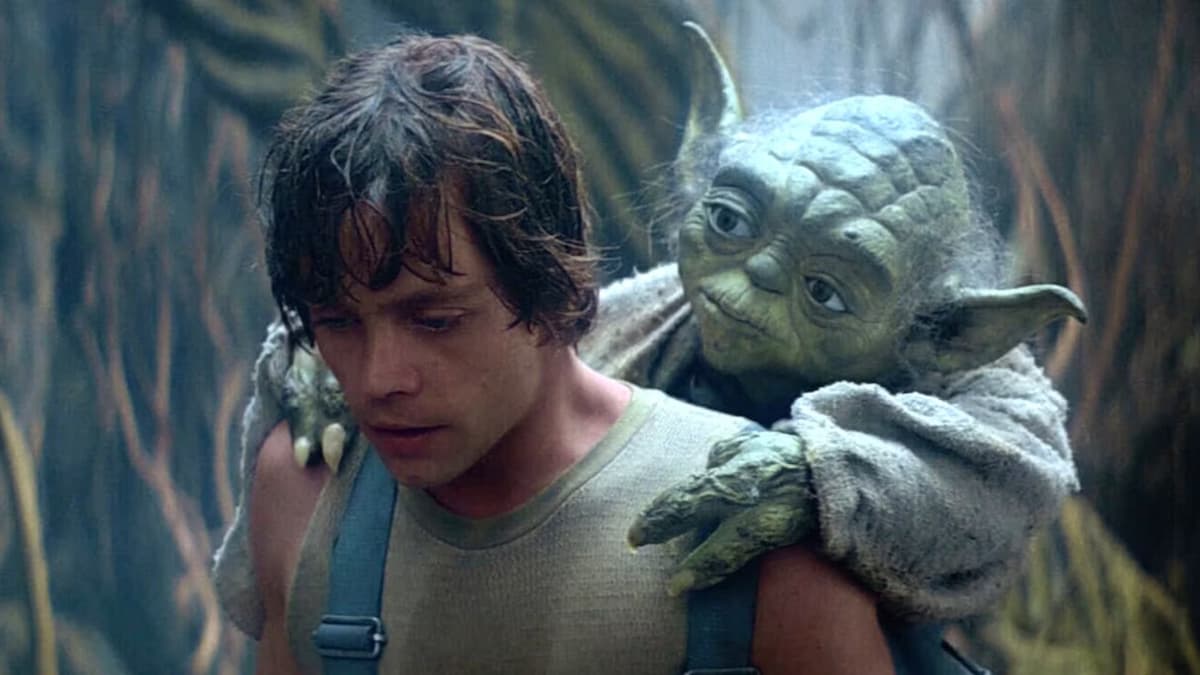 Yoda in The Empire Strikes Back.