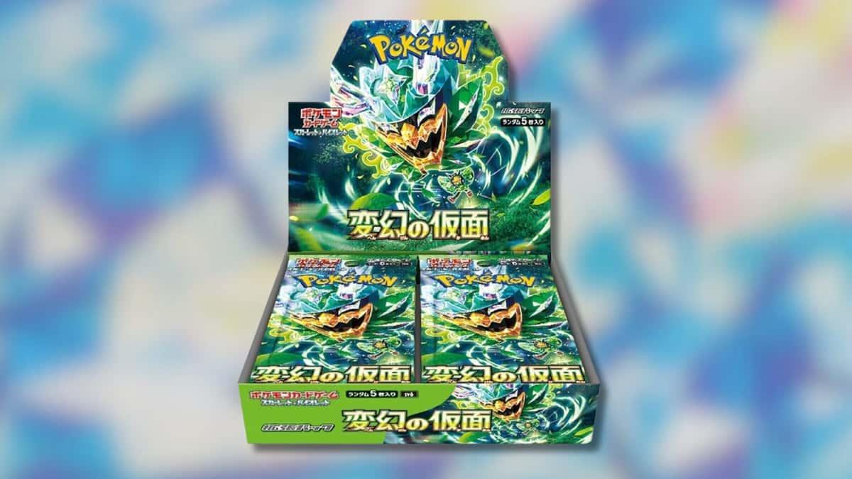 Mask of Change Pokemon TCG Booster Box.