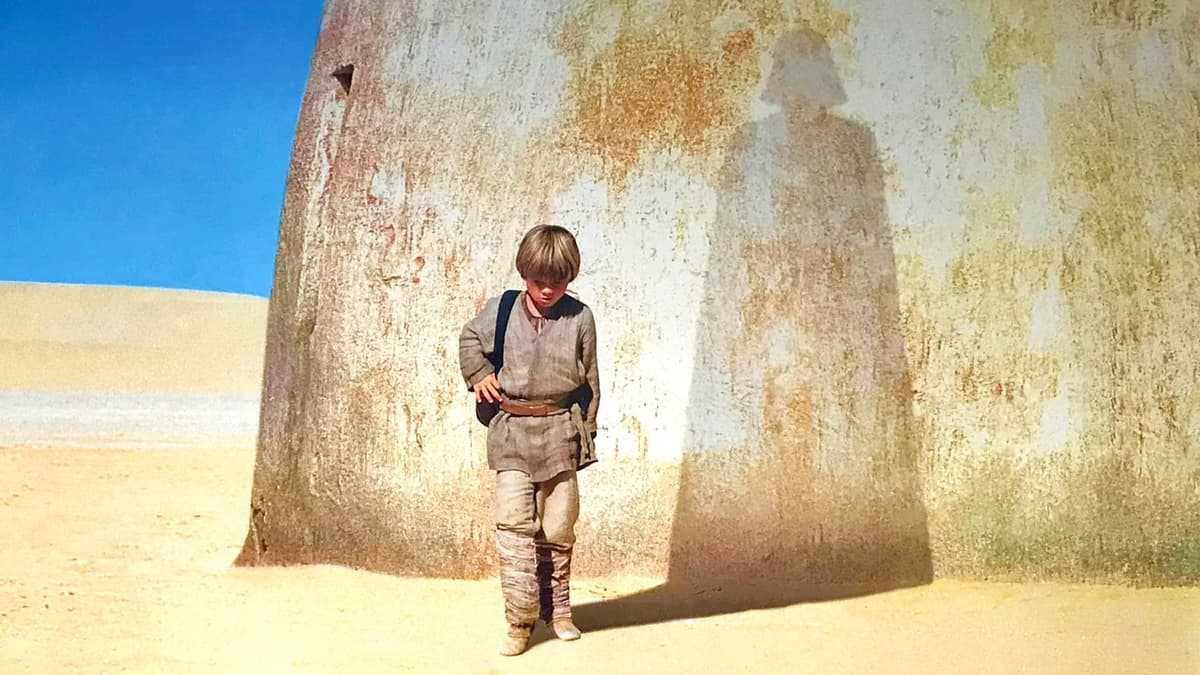 The teaser poster for Star Wars: The Phantom Menace