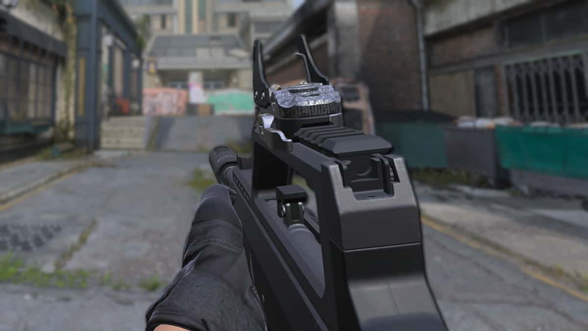 DG-58 LSW on Grime map in MW3 multiplayer.