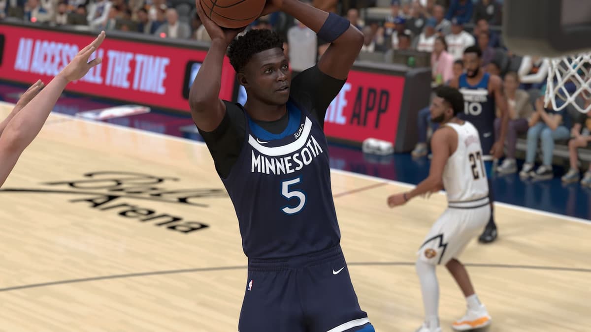 Anthony Edwards in NBA 2K24