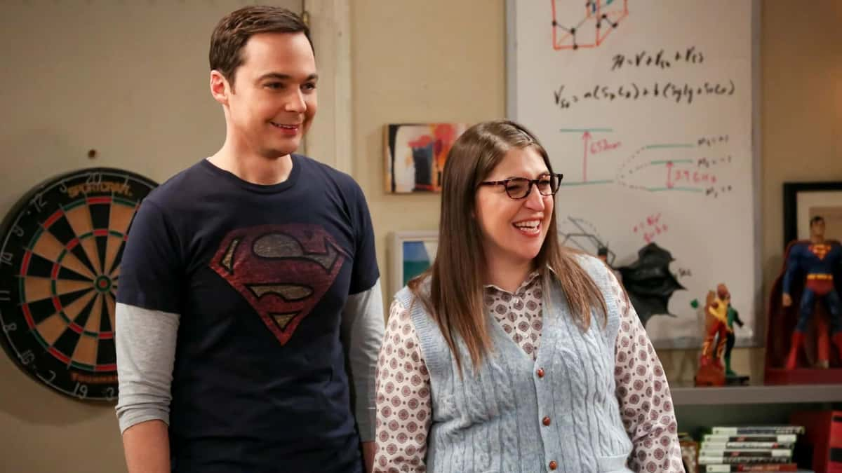 Sheldon and Amy Cooper in The Big Bang Theory