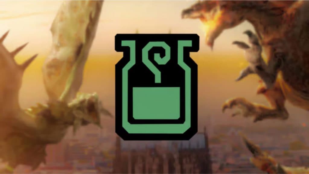 Monster Hunter potion symbol