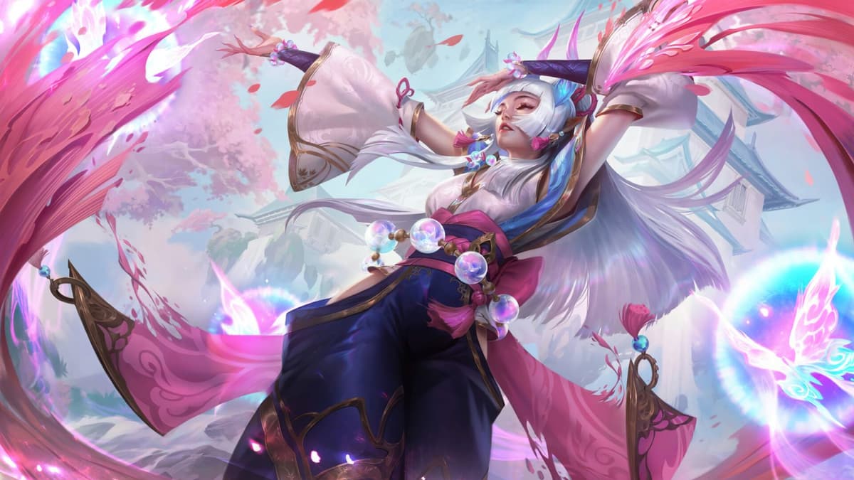 Spirit Blossom Syndra Splash Art