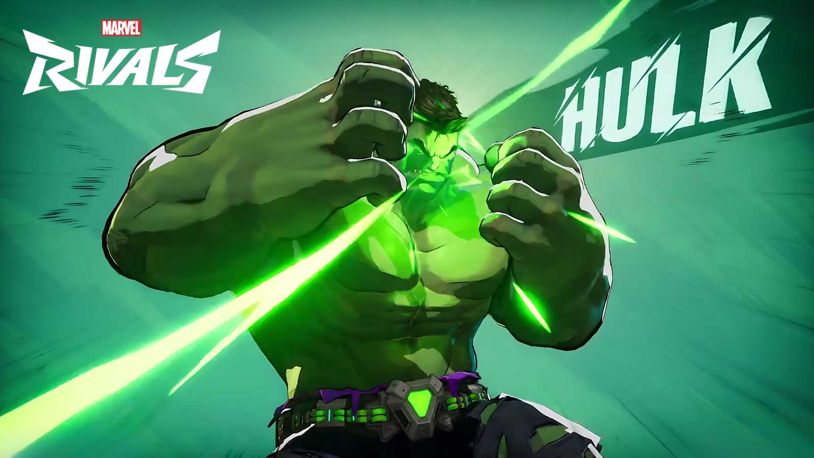 Marvel Rivals Hulk Keyart