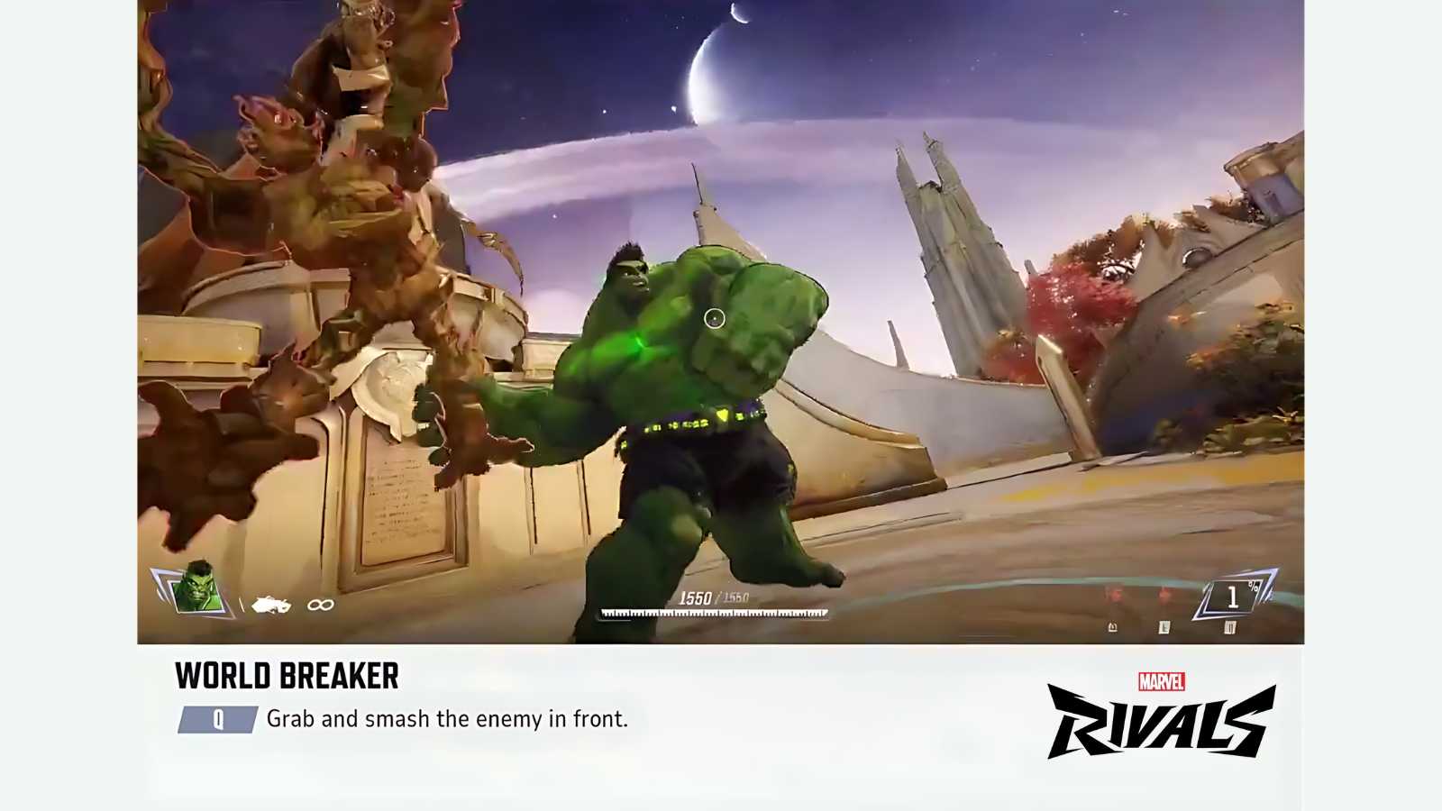 Monster Hulk ability in Marvel Rivals