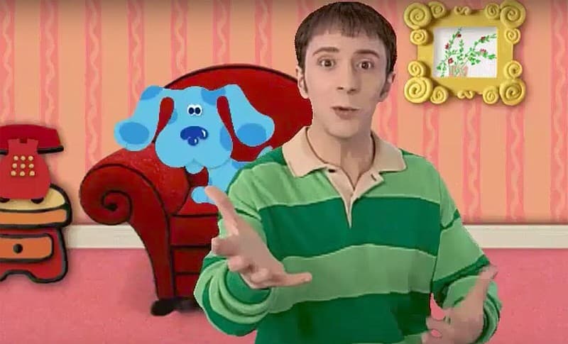 Steve in Blues Clues